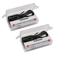 Kastar Battery 2 Pcs  Charging Cord Compatible with SF1865B ZX850 22102 SL-B26