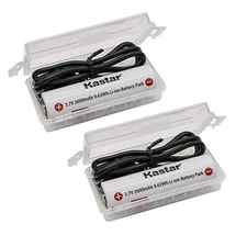 Kastar Battery 2 Pcs & Charging Cord Compatible with SF1865B ZX850 22102 SL-B26