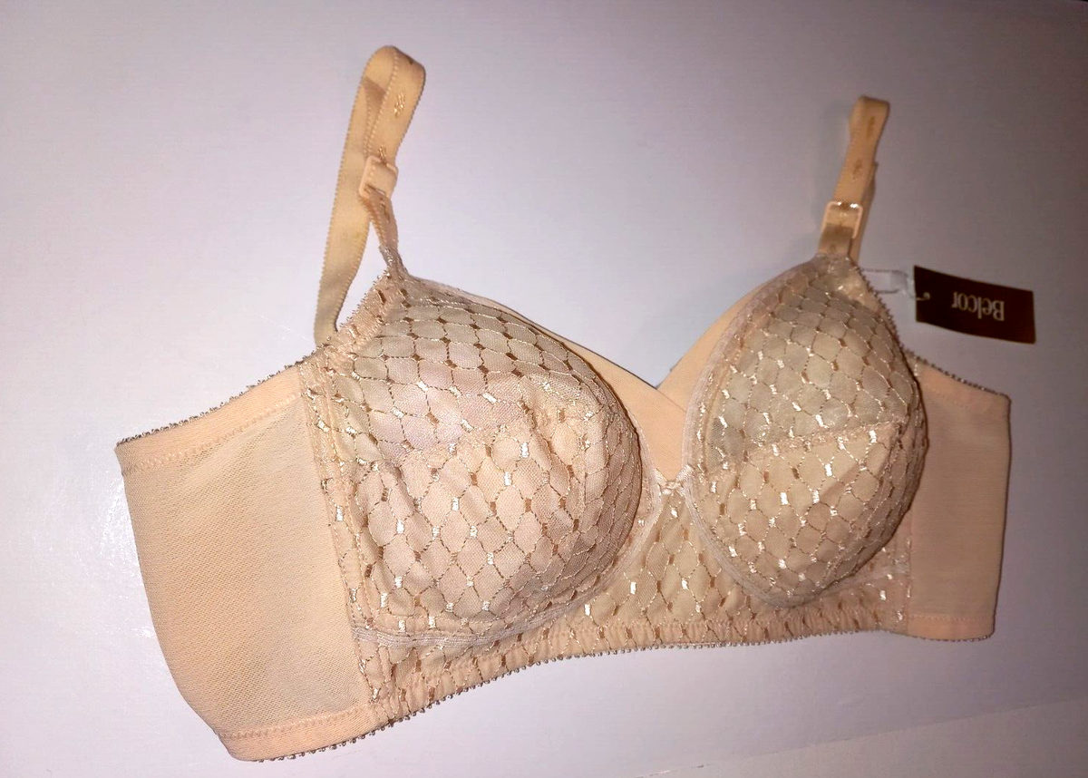 Soutien-gorge Belcor Anti-relâchement – Taille FR100C (EU85C), Couleur Chair, Push-up