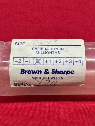 Brown & Sharpe Gage Block, 4"  Vintage
