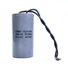 2PCS CBB60 AC450V 50/60Hz 12uF Starting Capacitor For Washing Machine Pump Motor