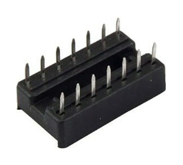 10x support socket circuit intégré 14 pin broches DIP support integrated circuit - Photo 2/4