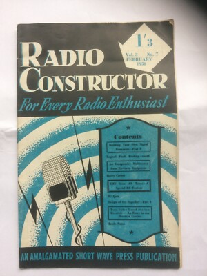 The Radio Constructor Magazine February 1950 Volume 3, Number 7