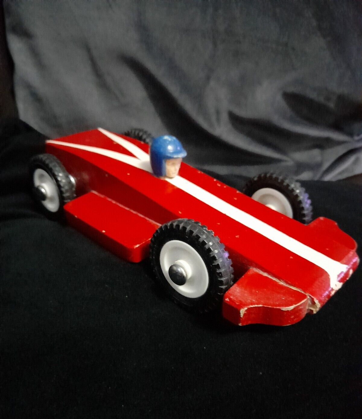 HOT Vintage Wood Classic FORMULA 1 SPORTS CAR 1950'S LQQK COOL RARE