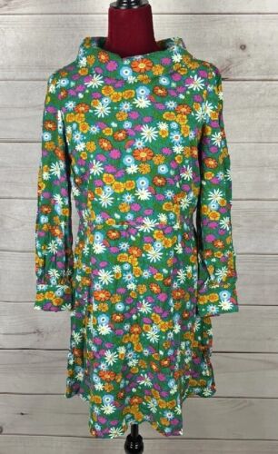 Dawn O’Porter Joanie Clothing Daiquiri Floral Dress Green Long Puff Sleeve UK 12 - Picture 1 of 14
