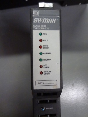 Square D SY/MAX 8030 CRM-230 Ser: E1 2.30 Type: CRM230