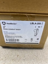 Southwire LBLA-200 2” LB Rigid Conduit Body Aluminum. New In Box