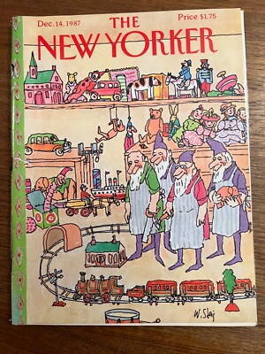 New Yorker Magazine 1987 Vintage Complete Original Cover | eBay