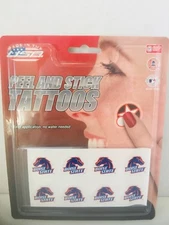 Boise State Broncos BSU NCAA Peel & Stick Tattoos Stickers Temporary Team Logo