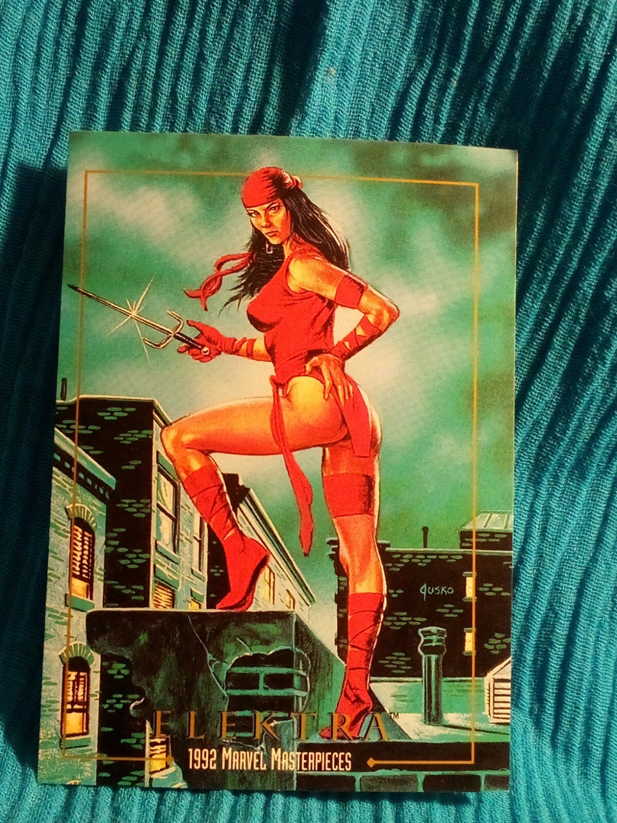 Elektra 1992 Skybox Marvel Masterpieces #32