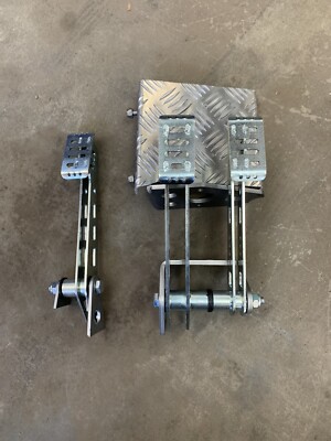 Pedalset Bodenmontage Brisca F2 Superstox Outlaw Stockcar Pedalbox Gas