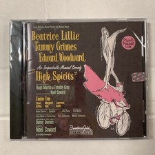 High Spirits Original Broadway Cast NEW CD SEALED - UPC CODE HAS CUT - 1993 MCA High Spirits Original Broadway Cast NEW CD SEALED - UPC CODE HAS CUT - 1993 MCA