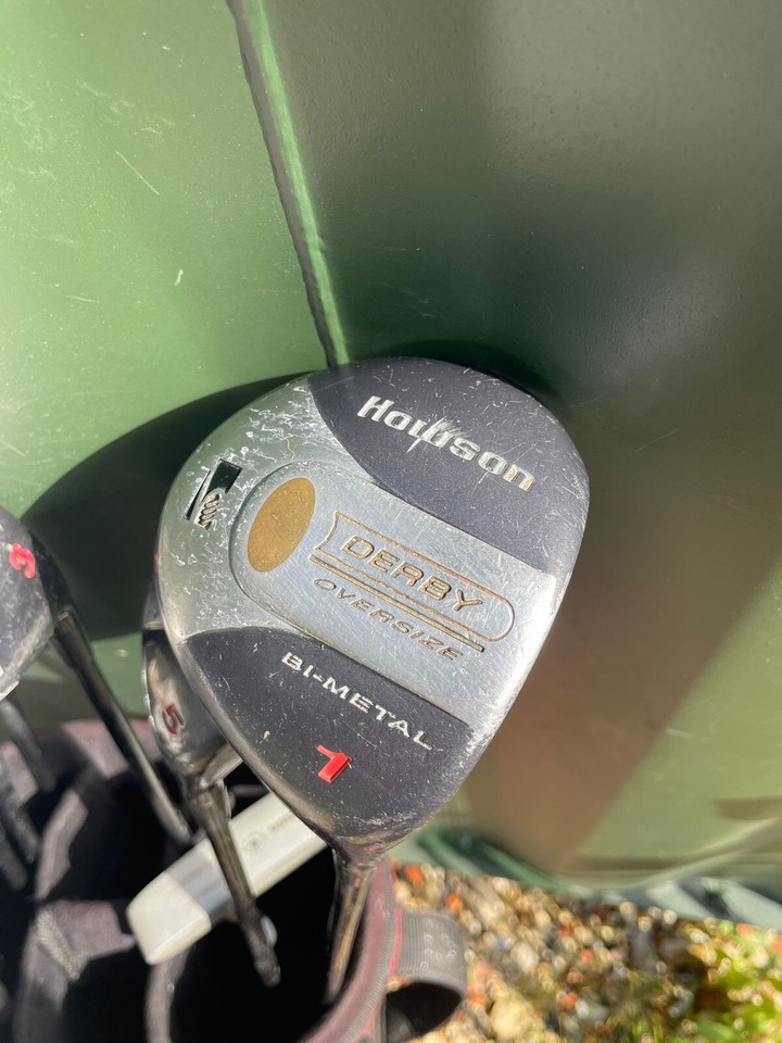 Full Set R/H Howson Derby Golf Clubs & Matching Bag Graphite Shafts eBay