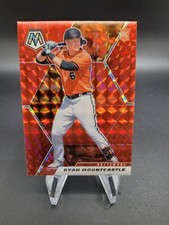2021 Panini Mosaic Baseball Ryan Mountcastle Mosaic Red Prizm RC SP 245
