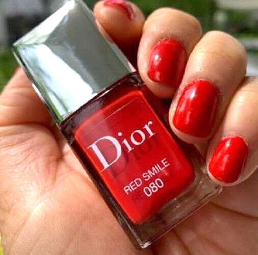 DIOR Vernis Gel Shine and Wear Protective Nail Care 080 Red Smile 10mL
