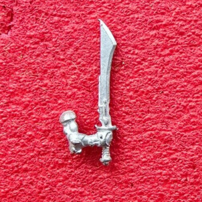ELDAR AUTARCH ON BIKE SHINING SPEARS POWER SWORD OOP METAL ALEDARI JETBIKE BITS