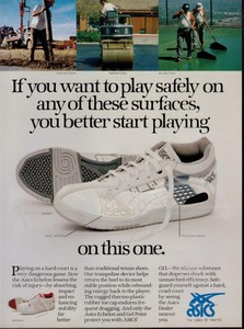 asics advert