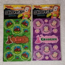 Dr. Stinky's Scratch-N-Sniff Stickers by Stink Factory Dirt  Grandma