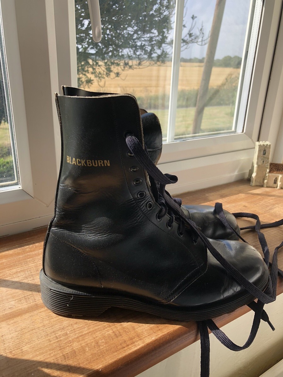 Doc Martens Very Rare Astronauts Hawkins Boots Black Leather Uk6