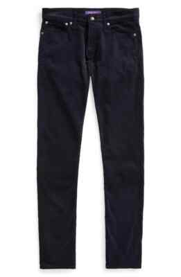 Ralph Lauren Purple Label Mens Pocket Slim Corduroy Pants