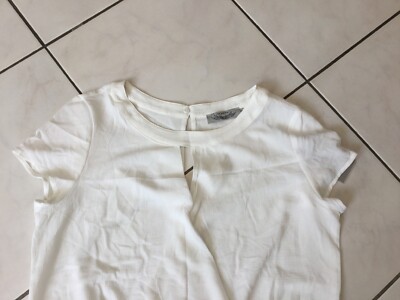 Combishort IT HIPPIE Blanc/Marine - Taille M (38) - Neuf Avec Étiquettes