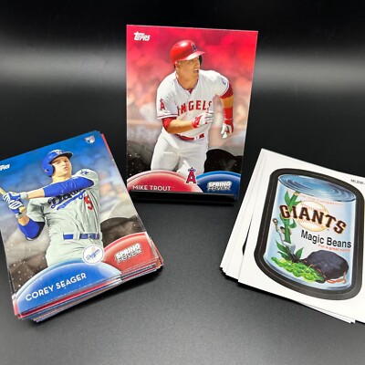 2016 Topps Spring Fever MLB Promo - Base Singles & Wacky Packages A21
