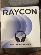 Raycon Everyday Headphones Bluetooth Over Ear NEW RBH820-BLA