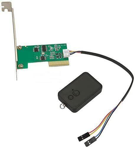 32Bit PCI 2.4G Wireless Switch Turn On/Off Desktop Computer Remote Control PC - Afbeelding 1 van 3