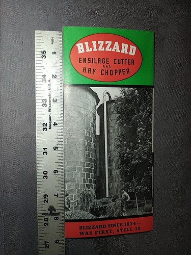 Blizzard Silageschneider Heuhäcksler Farm Landwirtschaft Kanton Ohio Rinder - Bild 2 von 8
