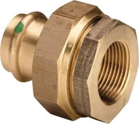 Viega Profipress 2267: Rp 1/2, D 15Mm, Rotguss 469450