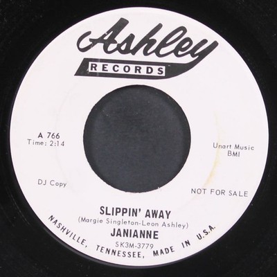 JANIANNE: slippin' away / he's gonna be mine ASHLEY 7'' Single 45 RPM