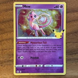 Mew 25th Anniversary | eBay