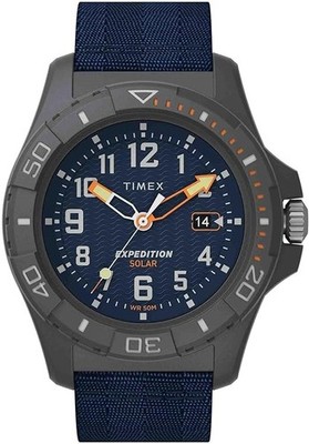 Timex Men's Watch Expedition North Freedive Ocean Blue Fabric Strap TW2V40300JR