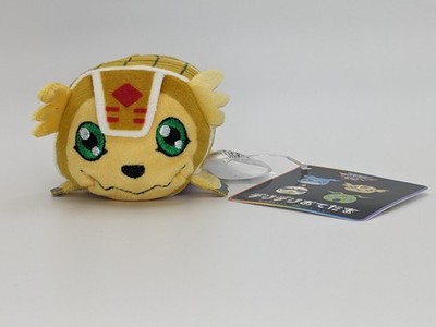 NWT AniBirth Store Japan Digimon Armadillomon Mini Tsum Tsum Plush Otedama