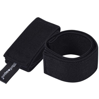 Wisdompro Cowboy Boot Straps, 2 Pcs Elastic Ankle Band 12'', Black 12 Inches