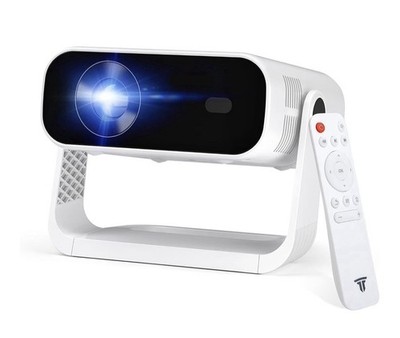 Wielio 2026 Smart Projector Android TV with WiFi 6 and Bluetooth 5.0 Built in 10