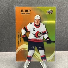 2022-23 Upper Deck Allure #SF-38 Viktor Lodin Color Flow Orange-Yellow