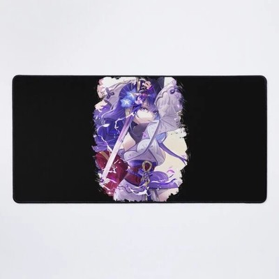 Raiden Shogun Desk Mat Decor Room, Gamming, Gift For Friends#4
