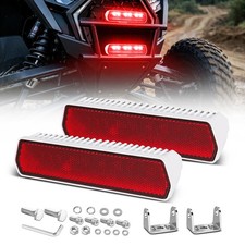 6.4 Led Work Light Bar Single Row Red Pods 2pcs 120w Combo Driving Fog Off Road 6.4 Led Work Light Bar Single Row Red Pods 2pcs 120w Combo Driving Fog Off Road