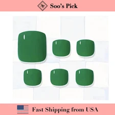DASHING DIVA Magic Press Pedi-Green Day ( 🇺🇸 US Free Shipping)