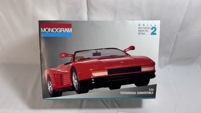 Monogram Ferrari Testarossa Convertible 1/24 Scale