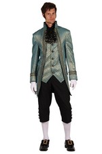 Kostüm Marquis Versailles türkis Rokoko Barock Herren Karneval Fastnacht