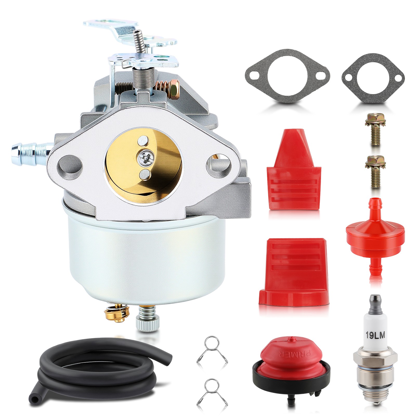 Adjustable Carburetor For Tecumseh 8hp 9hp 10hp HMSK80 HMSK90 Snowblower 640052