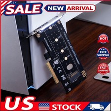 M.2 NVME Protocol SSD To PCIe 3.0 X4 Adapter Card Desktop Expansion Card 2280 vf