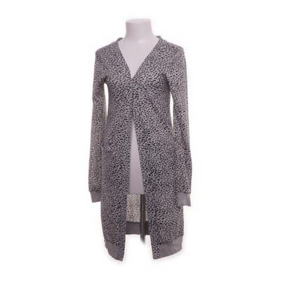 Repeat's, Strickjacke, Damen, Größe: S, 30613, Grau/Schwarz/Weiß #657