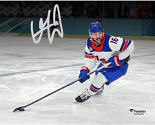 Vincent Trocheck Team USA Signed 8