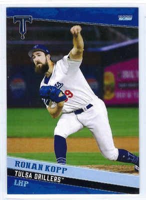 2025 Tulsa Drillers (Double A-Los Angeles Dodgers) Ronan Kopp