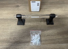 Amerock BH36065CORB Glacio 10-1/4" Towel Bar, Oil Rubbed Bronze - READ -