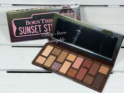 Too Faced Born This Way Sunset Stripped Eyeshadow Palette, Full Size, NIB