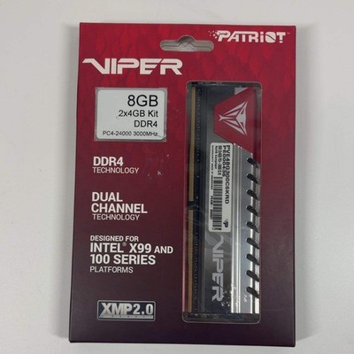 New Patriot Viper 8GB (2x4GB) RAM DDR4 3000MHz